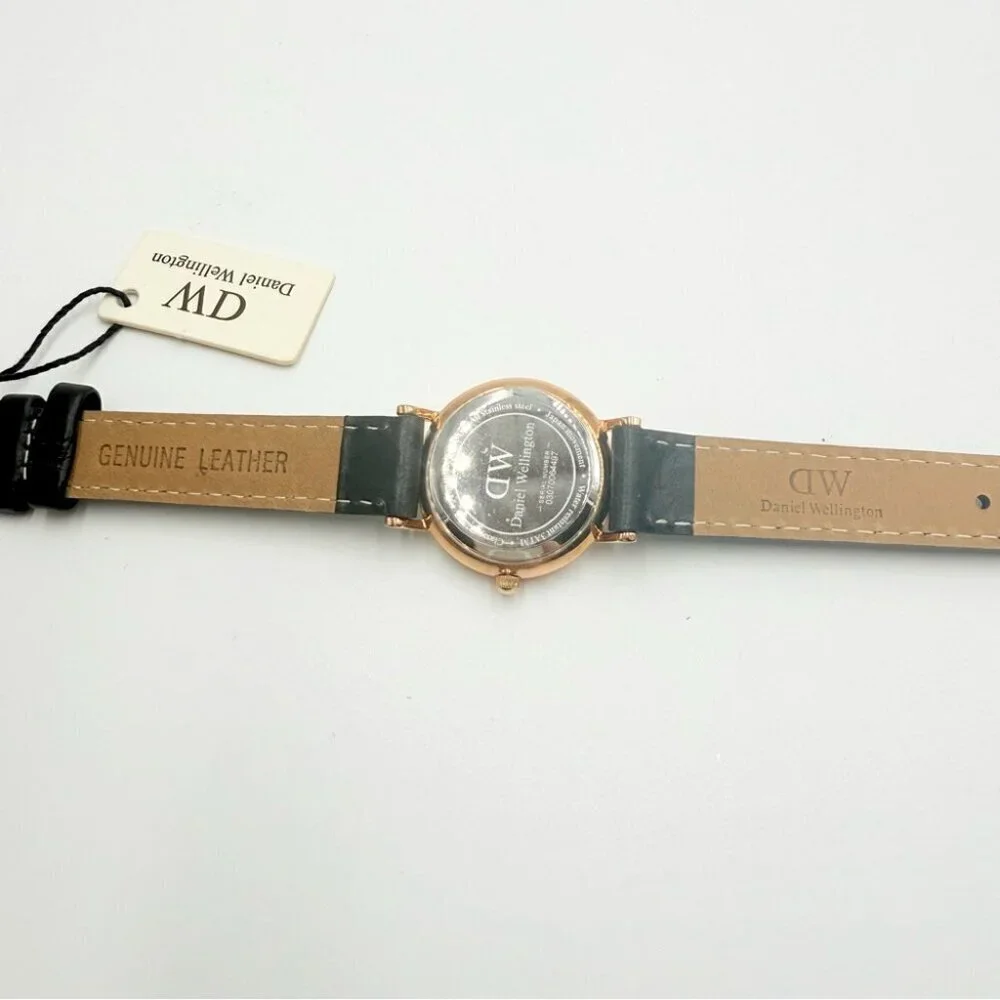 NWT Daniel Wellington Ladies Watch Diamond Dial Classy Sheffield 34mm